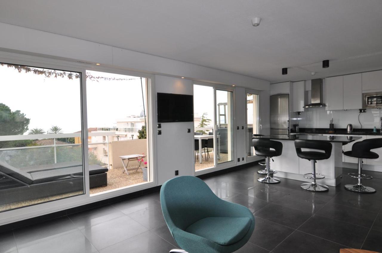 Gorgeous One-Bedroom Apartment With Terrace And Sea View -Stayinantibes- Bijou Plage Antibes Exterior foto