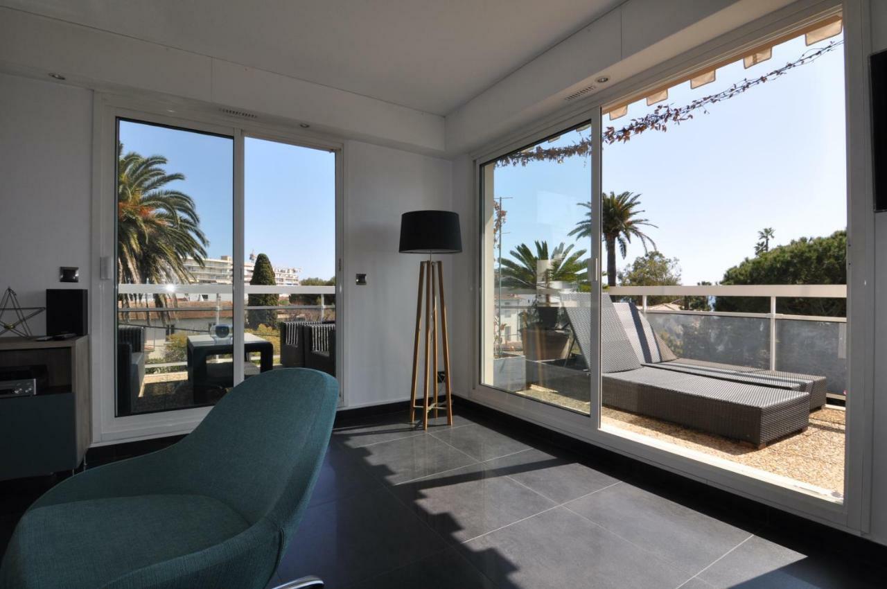 Gorgeous One-Bedroom Apartment With Terrace And Sea View -Stayinantibes- Bijou Plage Antibes Exterior foto