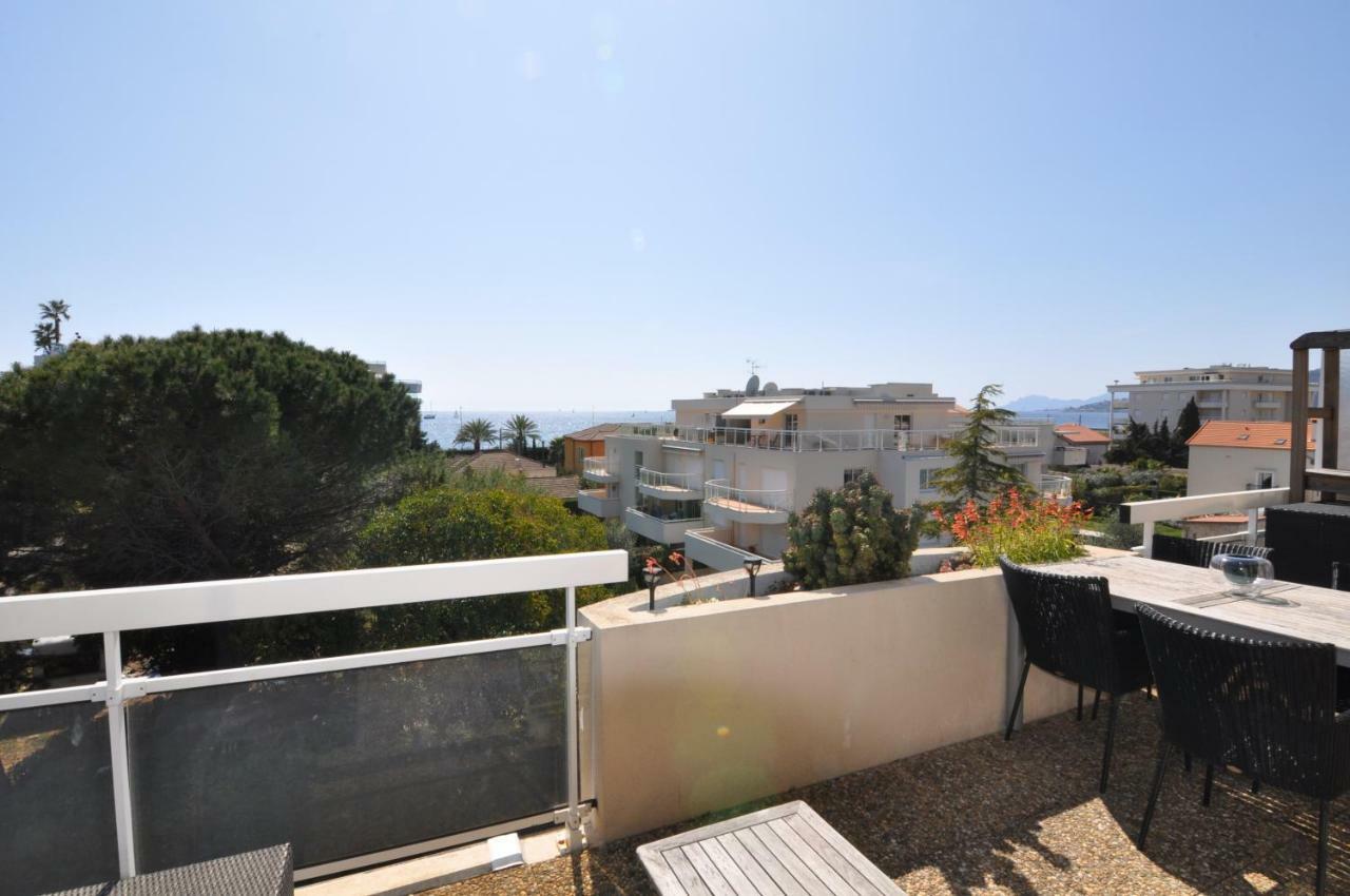 Gorgeous One-Bedroom Apartment With Terrace And Sea View -Stayinantibes- Bijou Plage Antibes Exterior foto